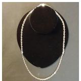 .925 Sterling Necklace Milor Italy 47.1g