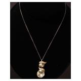 14k Necklace marked Caco 1g