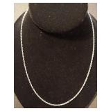 Sterling Necklace 3.4g