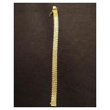 .925 Sterling V Braclet 18.4g