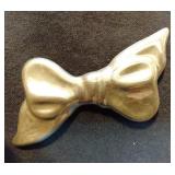.925 Mexican Solver Bowtie Brooch 12.6g