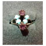 Sterling? Colored Stones all around