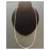 Sterling .925 MGE Necklace 27" 11.9g