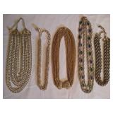 Lot of 5 Costume Necklaces