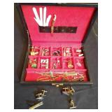 Asst Tie Clips & Cuff Links w/ Box