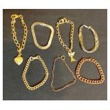 Lot of 7 Costume Bracelets