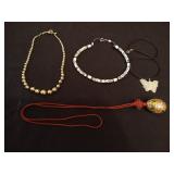 Lot of 4 Necklaces