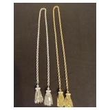2 Tassel Necklaces