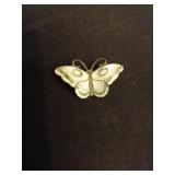 Sterling Butterfly Pin - Norway