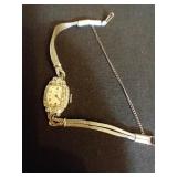 Lady Elgin 14k & Diamond Watch