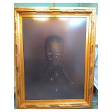 Crying Boy original artwork by James Jennings