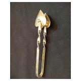 Sterling Silver heart shaped tongs