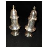 Pr sterling Salt & Pepper shakers