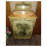 French Painted cabinet