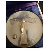 Salvador Dali Sterling Plate