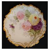 8in Irregular Edge Plate France Signed