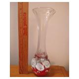 8in St Clair Paperweight Vase