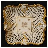 Braided ceramic dish Spain 9-1/2in