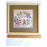 Ettore "Ted" DeGrazia  "Los Ninos"  6x6