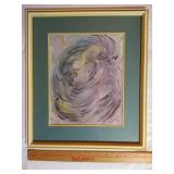 Ettore "Ted" DeGrazia  "Cock Fight"  8x12