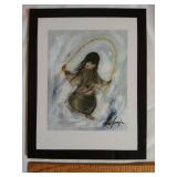 Degrazia "Merrily Merrily Merrily" 4x5 laminated