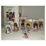 DeGrazia 7 ornaments by Goebel