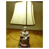Stylecraft Asian Empress Statue Lamp
