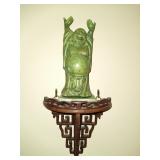 Ceramic Budda with Shelf