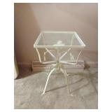Small Wrought Iron side table