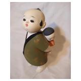 Japanese Clay Hakata Figure