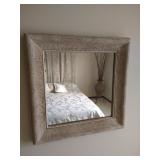 Mirror w/Stone Like Finish