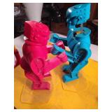 Marx Rock Em Sock Em Robots Missing Edge
