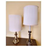 Brass Candlestick Stiffel & Philmar Sandel Lamps