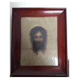 8 x 10 Framed Jesus Artwork