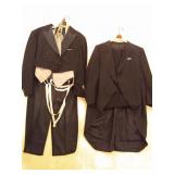 Pair Vintage Tuxedos Complete w/Top Hat