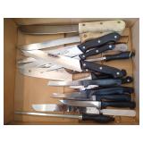Asst Knives & Honing Knife Sharpeners