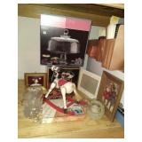 Footed Cake Stand, Candle Holder, Faux Ivory, More