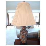 Oriental Style Lamp -Floral