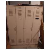 Pr Double Wide Locker with Contents