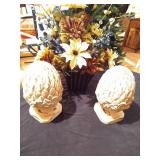 Floral Piece with Terra Cotta Decor