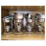 Set of 8 Lobster Dipping Butter Warmers