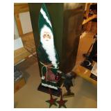 Wreath, Santa, Candle Holder, Etc