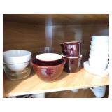 Group of Creme Brulee Dishes, USA Bowls, More