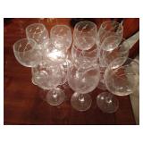 11 Crystal Goblets