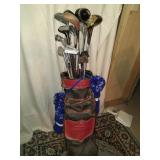 Asst Clubs w/Morris CC 1958 Invitational Bag Balls