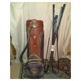 MacGreger Clubs with South Bend CC Bag