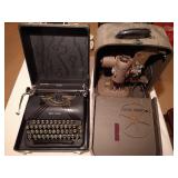 Smith Corona Silent Typewriter/ Bell Howe 8mm