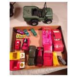 Group Toys incl 70s Hot Wheels, Ancor Rubber Toy