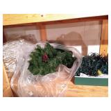 Christmas Garland, Sprays, Lights