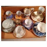 Assorted Tea Cups & Saucers